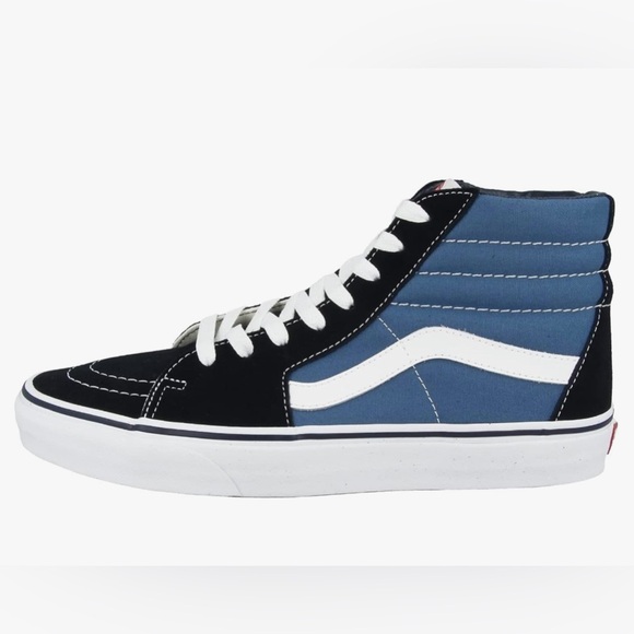 VANS Sk8-Hi Unisex Navy Canvas Skater Shoes Men’s 5/Women’s 6.5  New in … - Picture 1 of 12